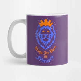 Vintage Kings Birthday in February Essential Gift T-Shirt Mug
